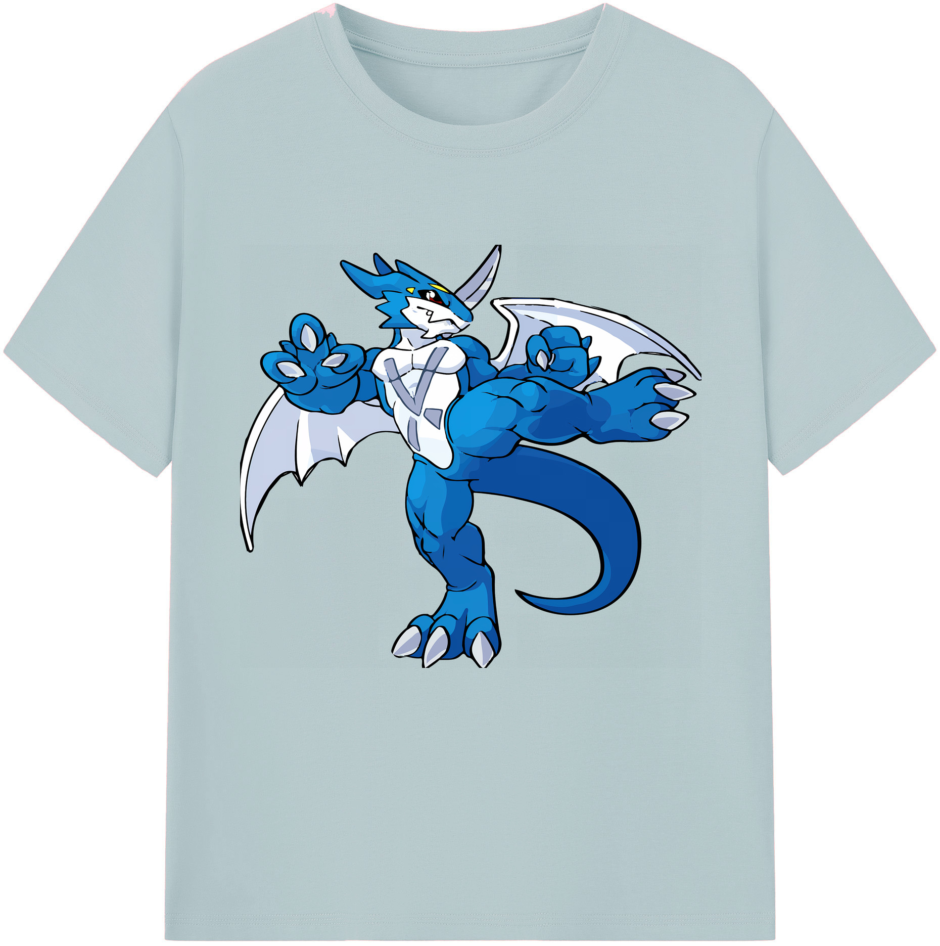 （画像用） Digimon デジタルモンスター/デジモン 綿100％半袖Tシャツ（フロントプリント）